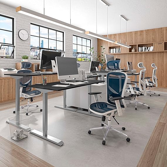 Techni Mobili Power Adjustable sit to Stand Desk