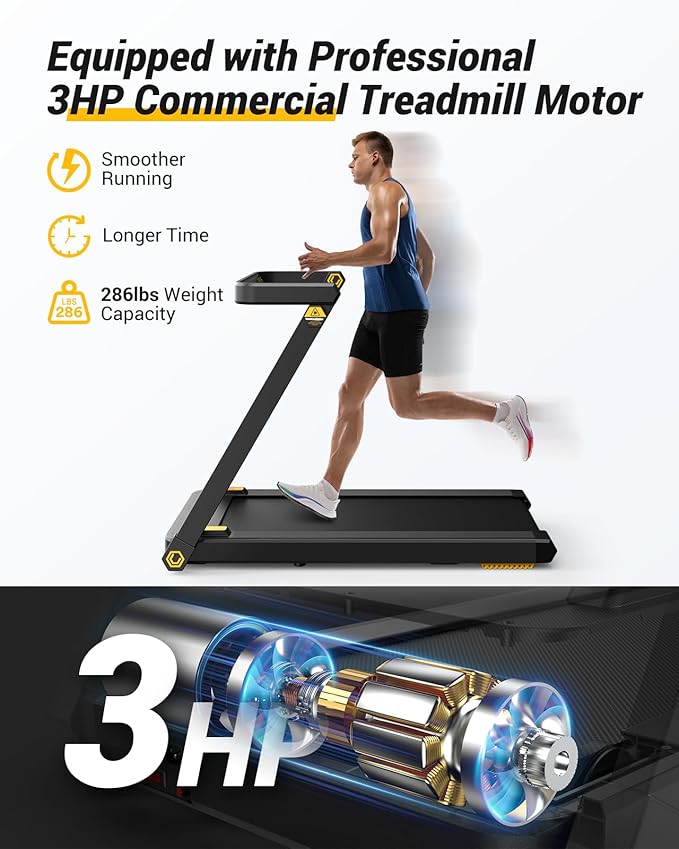 UREVO Treadmill with Desk