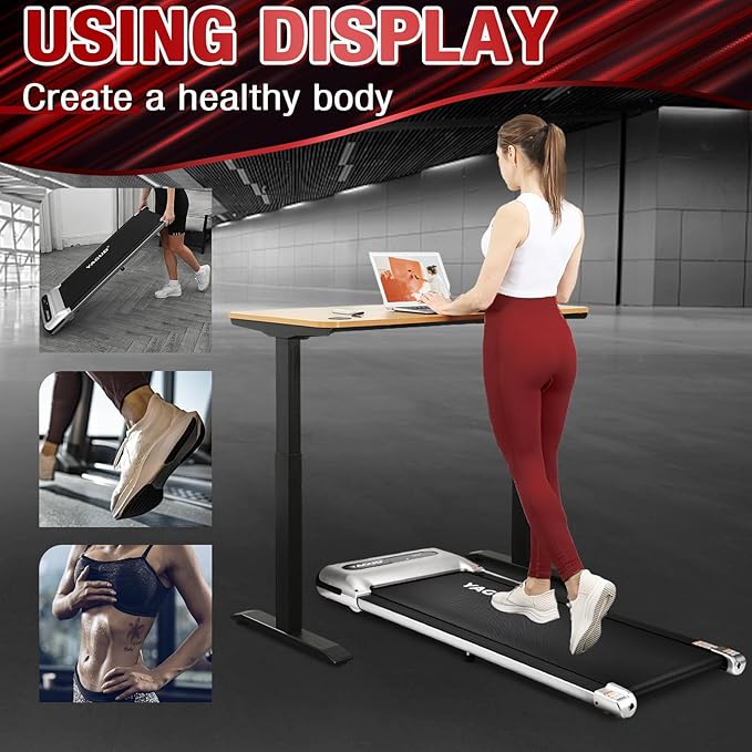 Under Desk Treadmill, Walking Pad for Home and Office