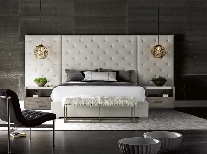 Universal Furniture Brando Upholstered Bed
