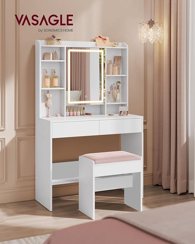10 Best Vanity Desks with Mirrors to Transform Your Morning Routine