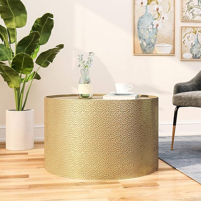 Christopher Knight Home Rache Modern Round Coffee Table