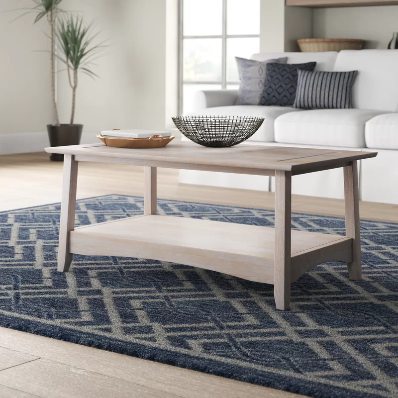 Manatuto Solid Wood Coffee Table