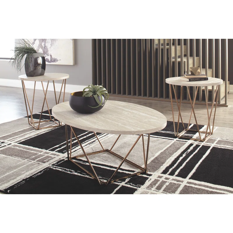 Piece Living Room Table Set